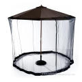 Outdoor Patio Garden Adjustable Umbrella Screen Mesh Netting